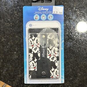 Disney Mickey Mouse Phone Holder - Black and White